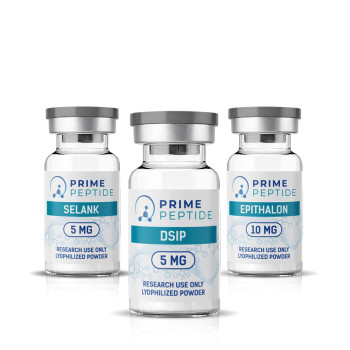 Research Stack for Sleep and Neuroregulation Studies - DSIP 5 mg + Selank 5 mg + Epitalon 10 mg Research Stack for Sleep and Neuroregulation Studies - DSIP 5 mg + Selank 5 mg + Epitalon 10 mg